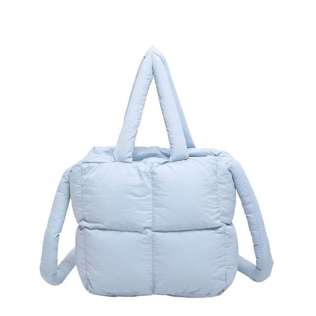 Plain Puffer Crossbody Bag