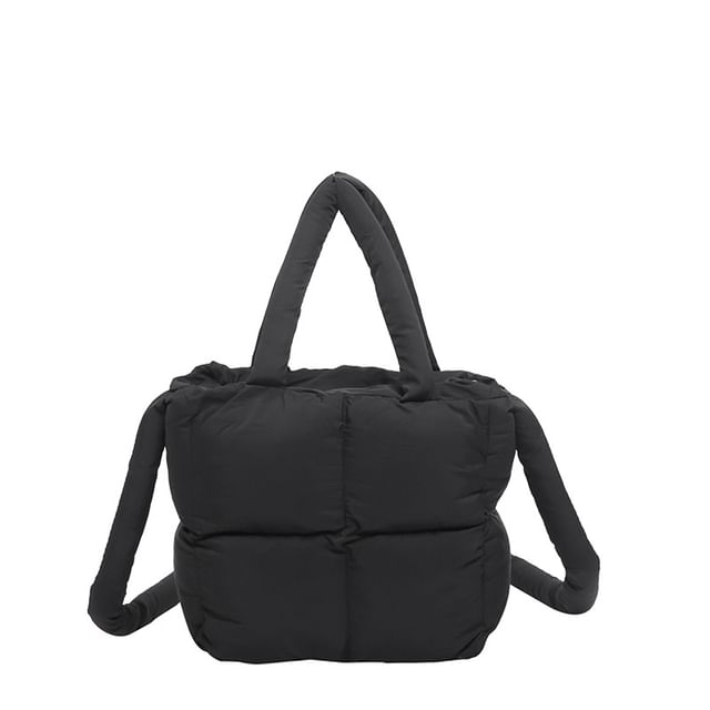 Plain Puffer Crossbody Bag
