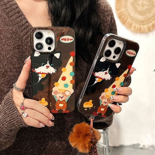 Set Pom Case / Strap Phone Mouse