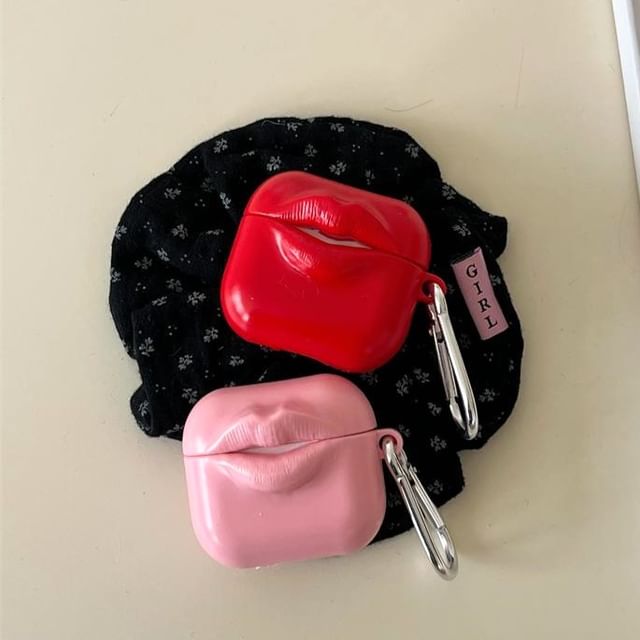 Case Earphone AirPods Skin Pro Lips /