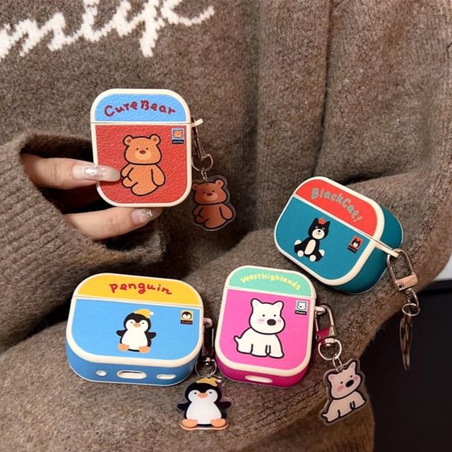Pro / Skin Case AirPods Charm Earphone Animal