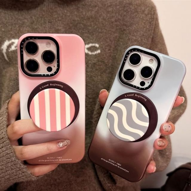 (Compatible Phone MagSafe) Gradient Case with Magnetic