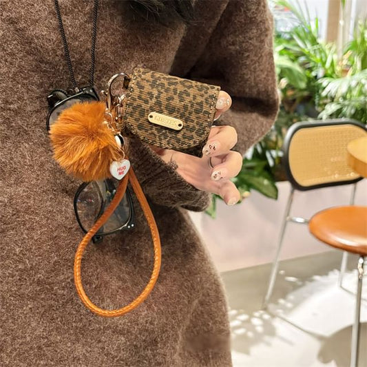 Strap / Case Print Pro Earphone AirPods Leopard Pom Skin