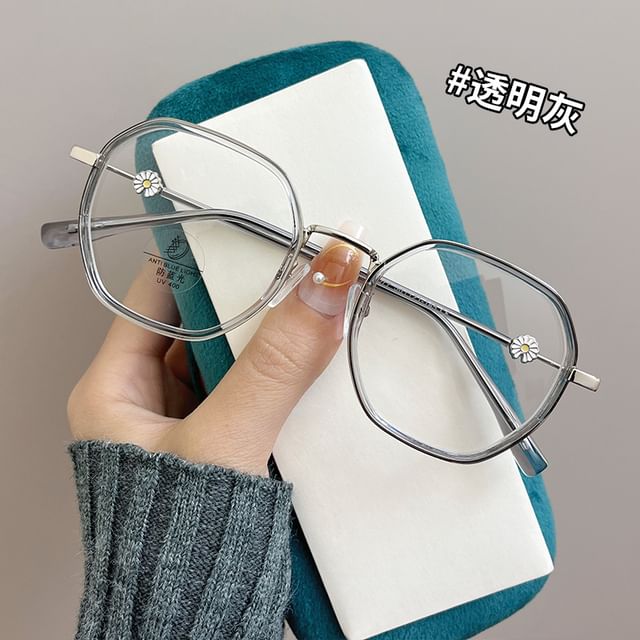 Light Geometric Blocking Blue Glasses