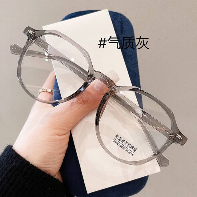 Light Geometric Blue Blocking Glasses