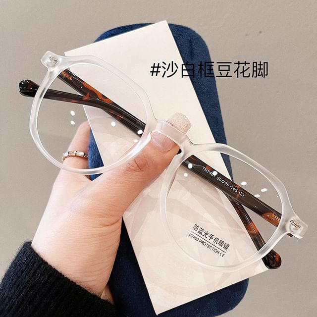 Light Geometric Blue Blocking Glasses