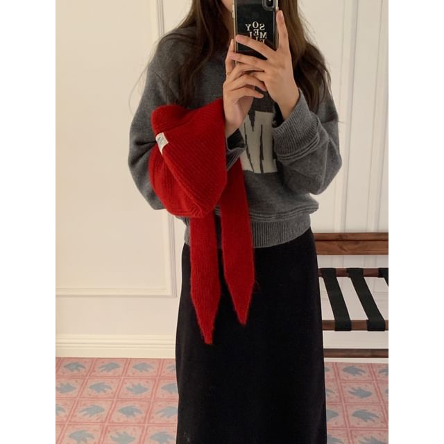 Balaclava Applique Wool