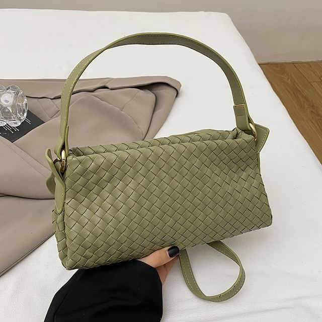 Crossbody Leather Quilted Faux Bag