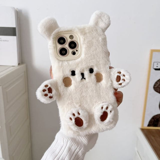 Bear Phone Chenille Case
