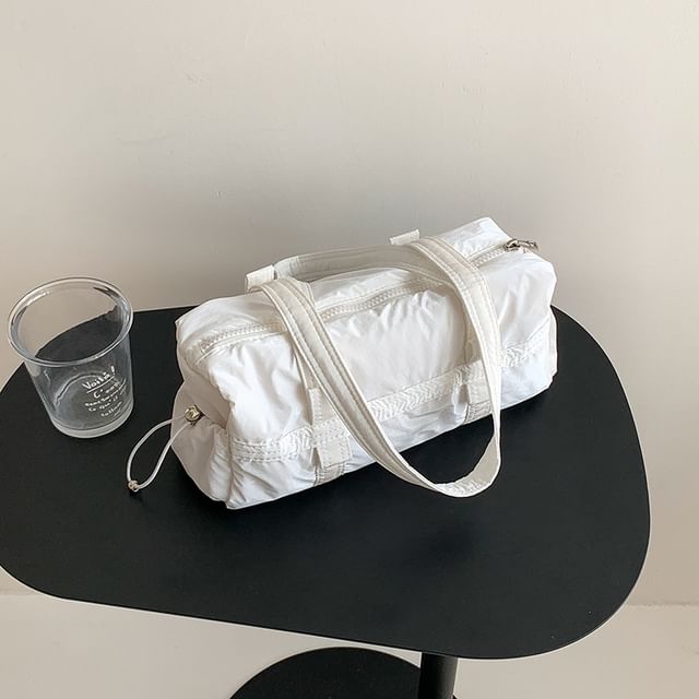 Bag Plain Shoulder Drawstring