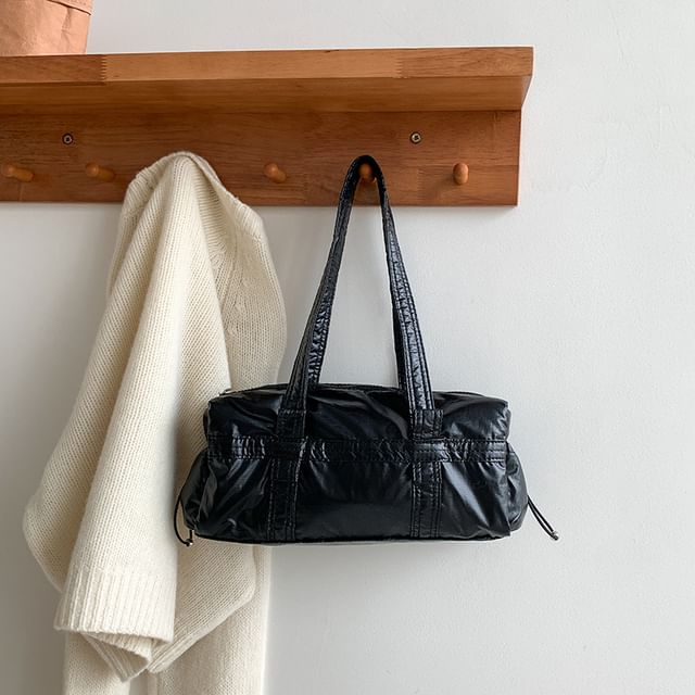 Bag Plain Shoulder Drawstring