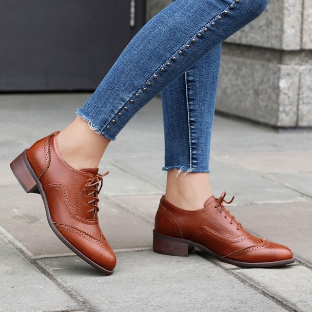 Wingtip Brogue Oxfords