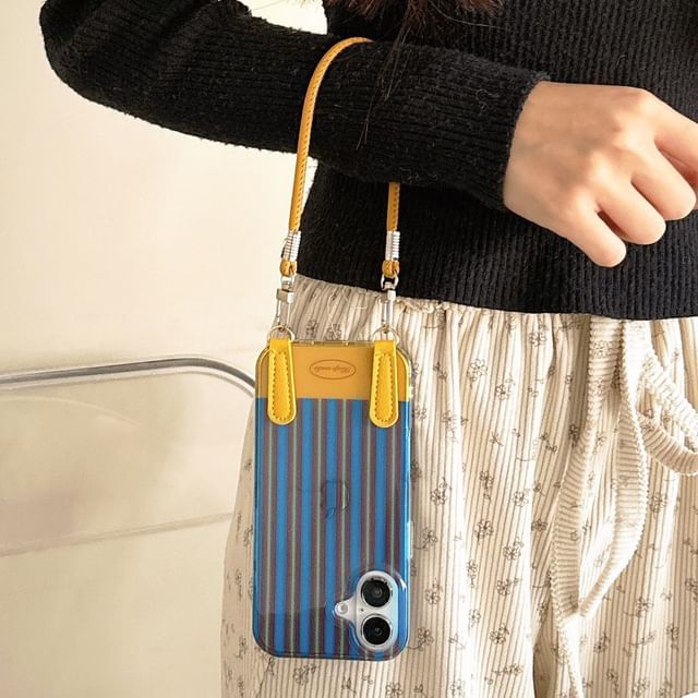 Strap Case Phone Striped / Set