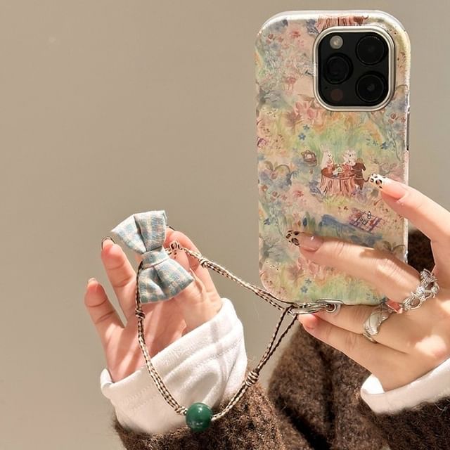 / Phone Strap Set Rabbit Case