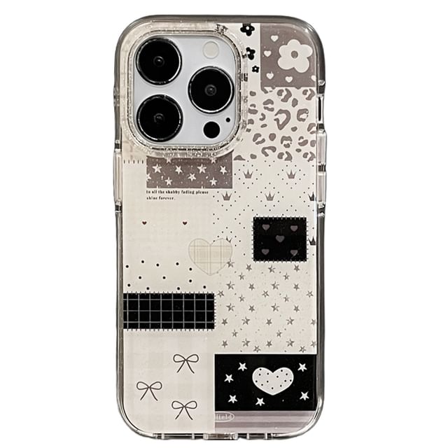 Strap / Case Pearl Faux Panel Phone Set