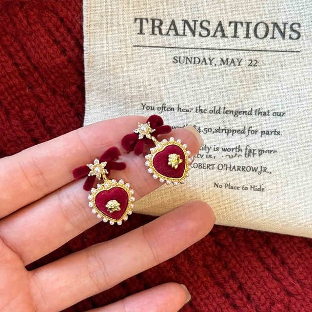 Dangle Stud Designs) / (Various Earring Drop Bow