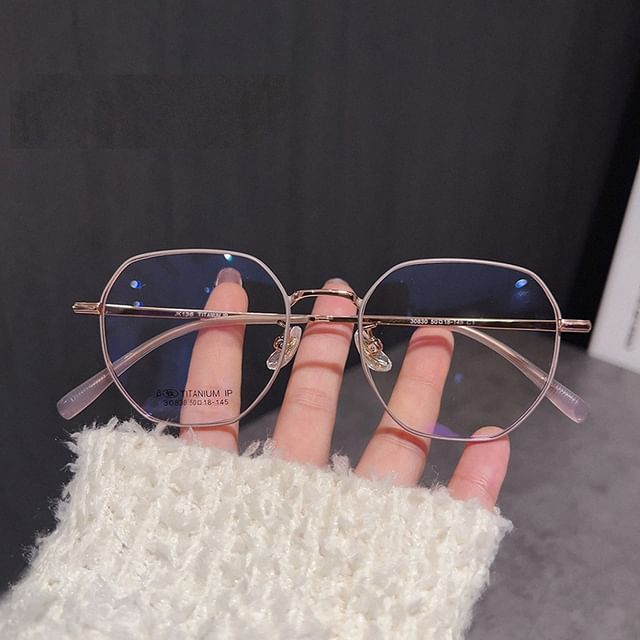 Eyeglasses Frame Hexagon