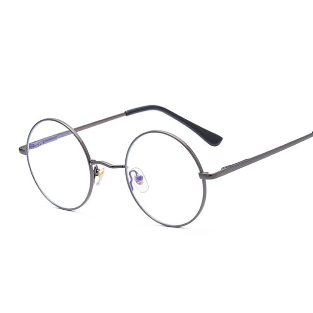 Frame Sunglasses Metal Round