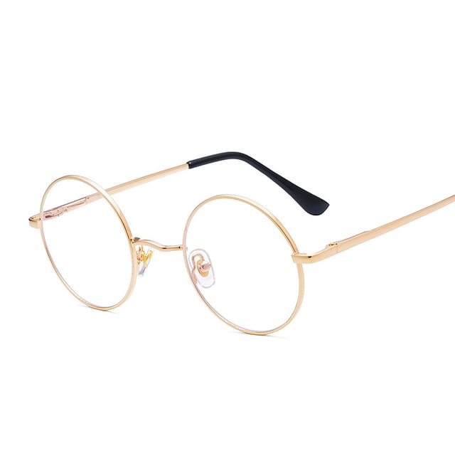 Frame Sunglasses Metal Round