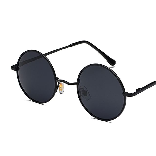 Frame Sunglasses Metal Round