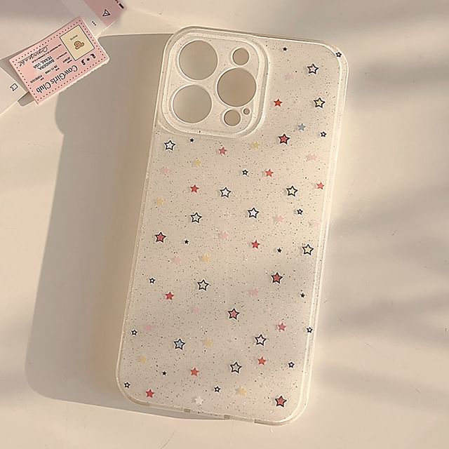 Phone Case Star Glitter
