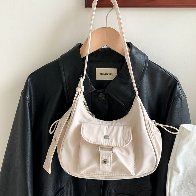 Bag Shoulder Drawstring Multi-Pocket