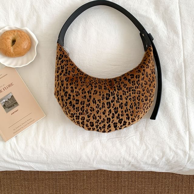 Leopard Print Shoulder Bag