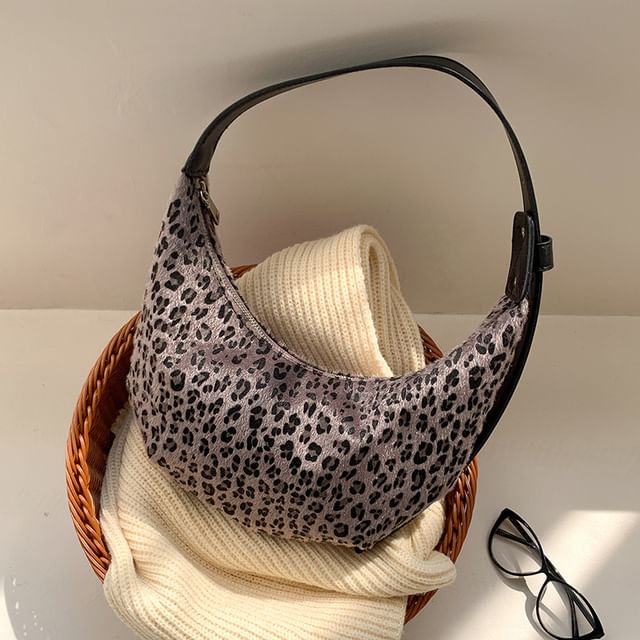 Leopard Print Shoulder Bag