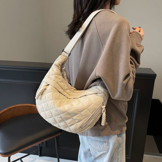 Quilted Crossbody Bag Plain