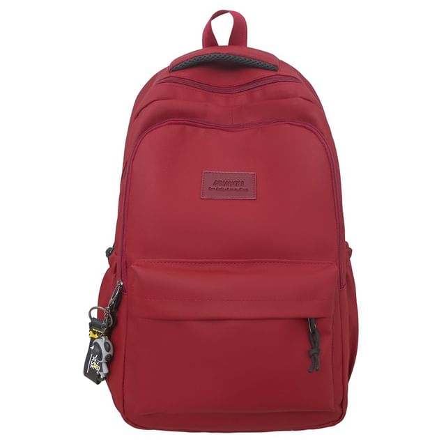 Bag Backpack Plain Applique Laptop / Set Charm