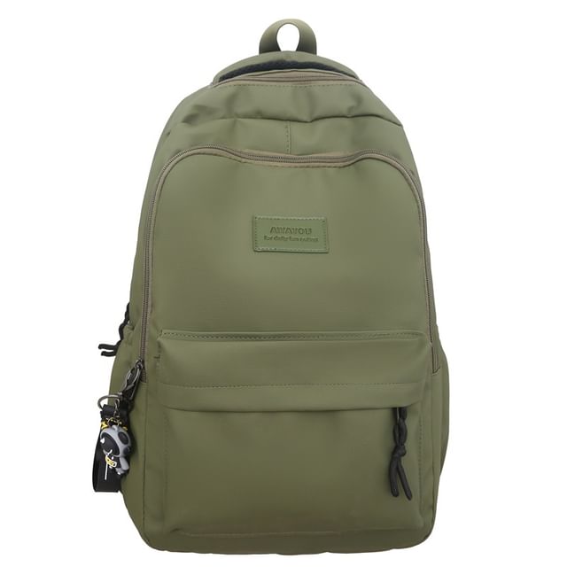 Bag Backpack Plain Applique Laptop / Set Charm