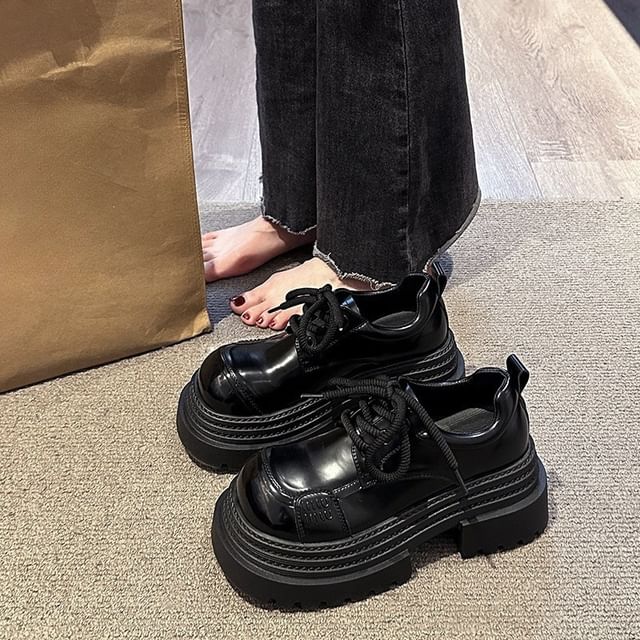 Up Shoes Platform Lace