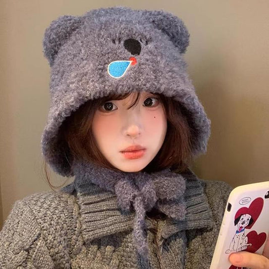 Hat Bonnet Koala Knit