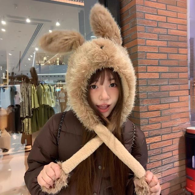 Rabbit Hat Ear Fluffy