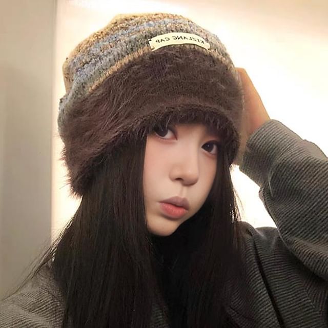 Panel Melange Beanie