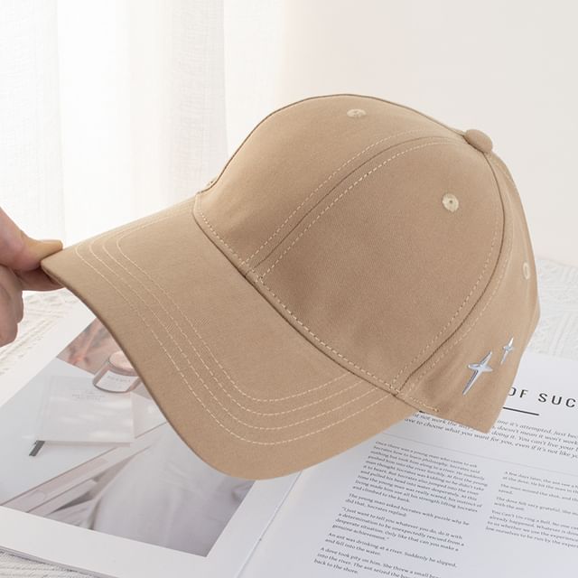 Baseball Star Cap Applique