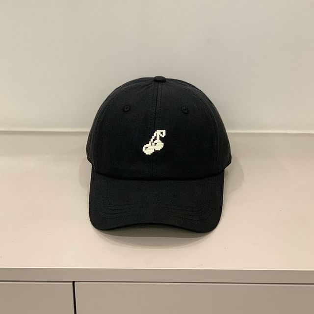 Cap Cherry Embroidered