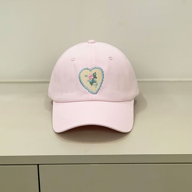 Embroidered Cap Floral