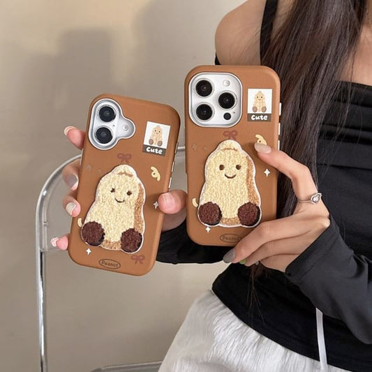 Case Peanut Phone Embroidered