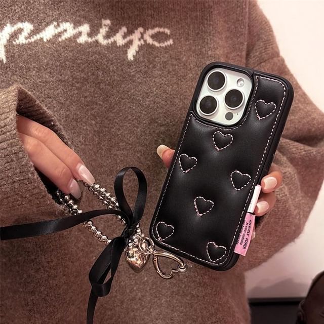 Phone Heart Set Case Strap /