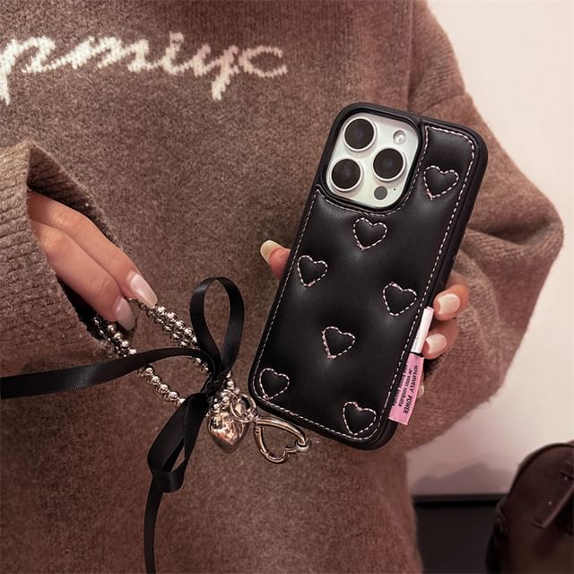 Phone Heart Set Case Strap /