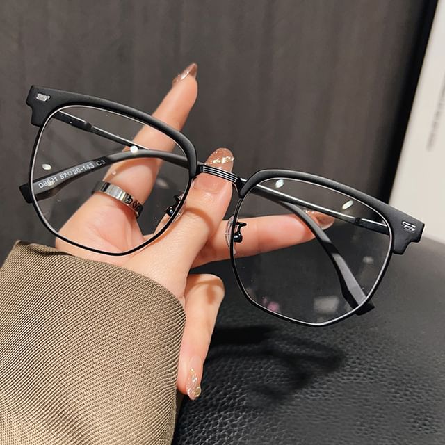 Blue Blocking Glasses Light Half Frame