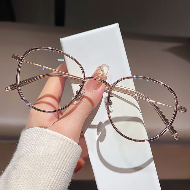 Blocking Blue Glasses Round Light