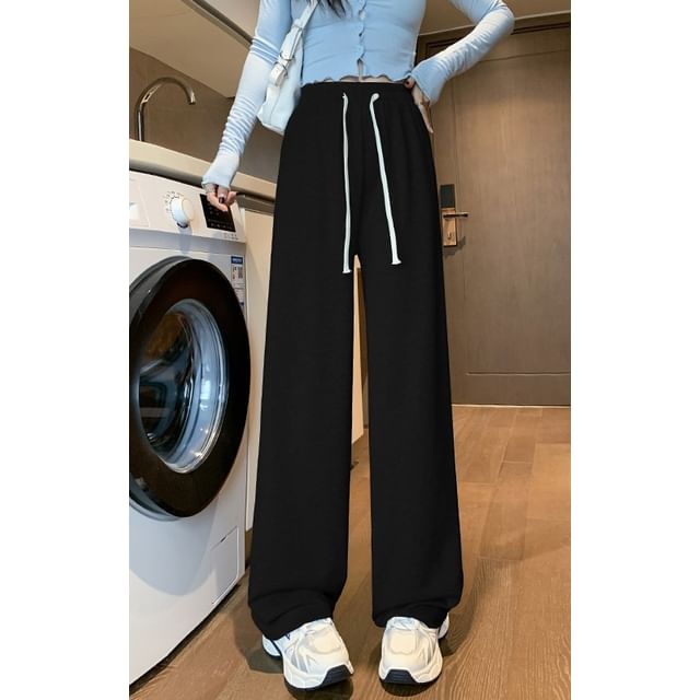 Pants Wide Rise Designs) Plain Leg High (Various