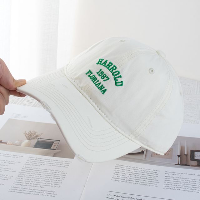 Cap Lettering Embroidery