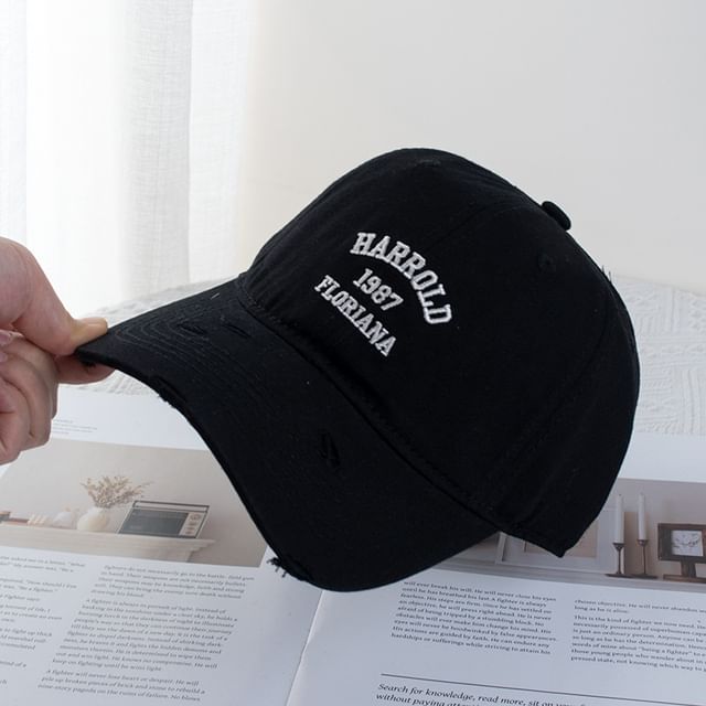 Cap Lettering Embroidery