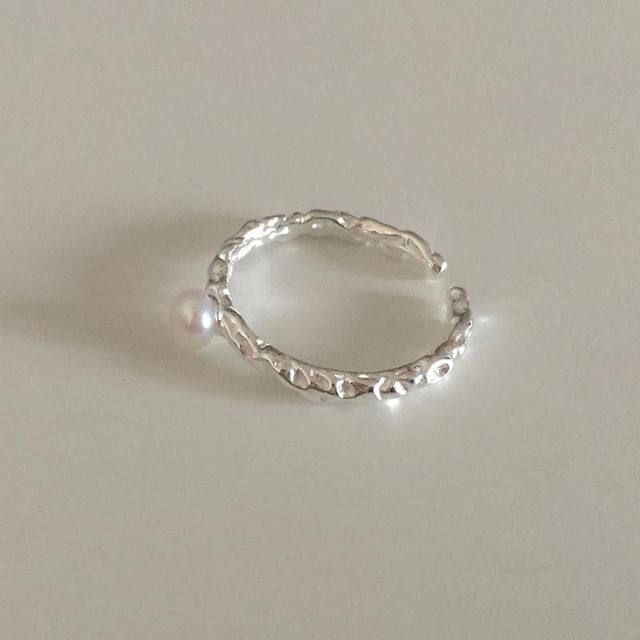 Silver Sterling Ring Open
