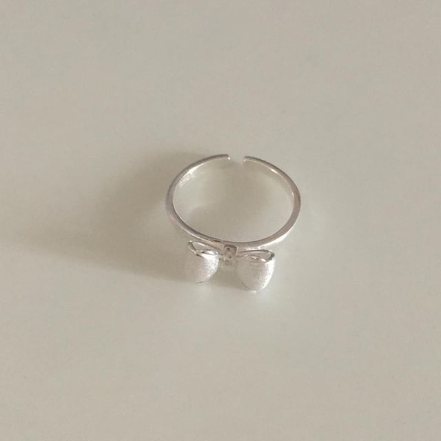 Silver Sterling Ring Open