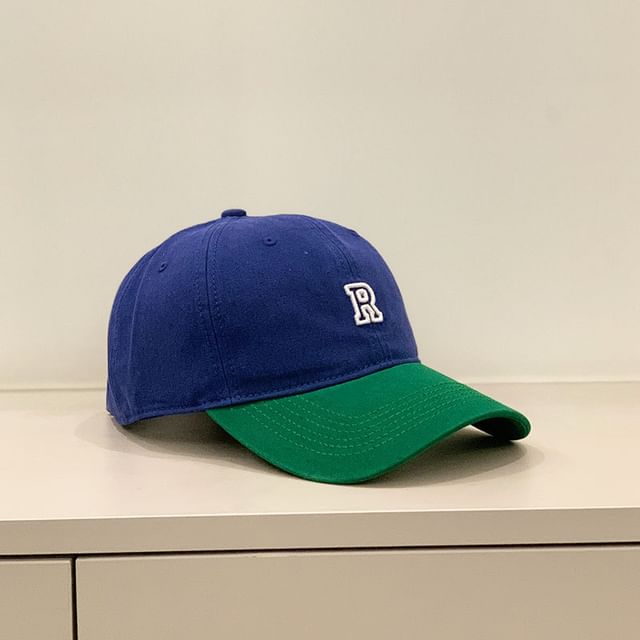 Embroidered Tone Two Cap Lettering Baseball