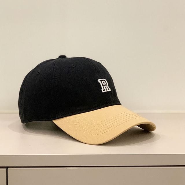 Embroidered Tone Two Cap Lettering Baseball